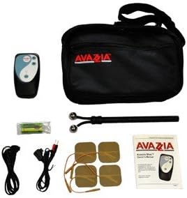 Avazzia Blue Kit with Y-Electrode Microcurrent Handheld Pain Relief TENS