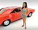 Car Wash Girl Dorothy Figure, Green - American Diorama Figurine 23942 - 1/24 scale