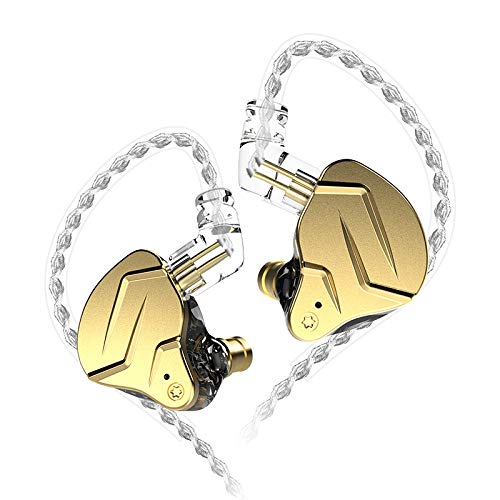 CCA KZ ZSN Pro X Dual Driver In Ear Earphone 1BA 1DD Wired Earphone HiFi Sport Gaming Earbuds Headphones Compatibility for Phone Computer Tablet with Gift Set