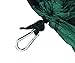 Portable Parachute Nylon Fabric Hammock Hanging Bed Two Person for Travel Backpacking Camping Yard With w/ Mosquit Net Heavy Duty 441Lbs Strong 210T Fabricthumb 2