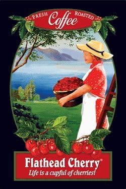 Fresh Roasted Flathead Cherry Coffee - Whole Bean