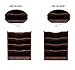 PAG 5-Tier Wood Hanging Wall File Holder Organizer Magazine Literature Rack with 6 Hooks, Retro Brown