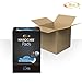 HASOCARE Microfin Brand Incontinence Pads (Extra Wide, Ultra Thin) for Men, Maximum Absorbency, Ultra Long Length45 Count