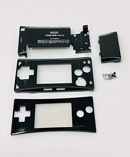 image for RGRS Replacement Black Full Housing Shell Case Repair Parts Kit w/Lens