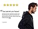 Gioberti Men's Waterproof Rain Jacket, Black, M