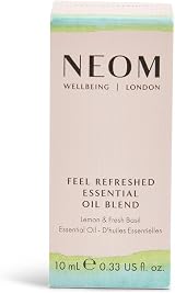 Neom Feel Refreshed Essential Oil Blend 10ml Sicilian Lemon & Basil view 2