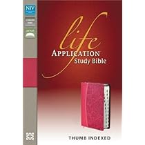 NIV Life Application Indexed Deluxe Edition Leather Bound