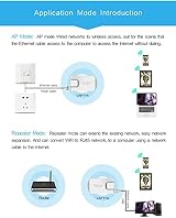 Vonets VAP11N-300 WiFi Repeater Bridge AP 300Mbps Pocket Extender for DVR view 8