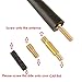 Whizzotech Lexus Toyota Scion TRD Carbon Radio Stubby Fiber Black Aluminum Alloy Screw Antenna Mast 4.7