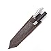 Leather Knife Sheath,Knife Holster,Multi-Purpose Knife Protectors,Heavy Duty Chef Knife Pouch Organizer For Professional Chef,Culinary Student,Compact Protective Knife Sheath Belt(Belt Not Included)