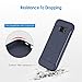 JETech Slim Fit Case for Samsung Galaxy S7 5.1-Inch, Thin Phone Cover with Shock-Absorption and Carbon Fiber Design (Blue)