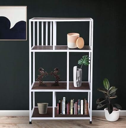 Russet Furnichill Reinet 3 Layers Book Cloth Shelf Shoe Shelf Book Shelf Foot Wear Storage For Living Room White Amazon In Furniture