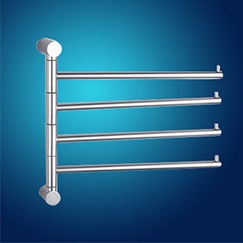 Aluminum towel bars solid activity in space/180 retractable Towel rack/ bathroom hanging bar-D