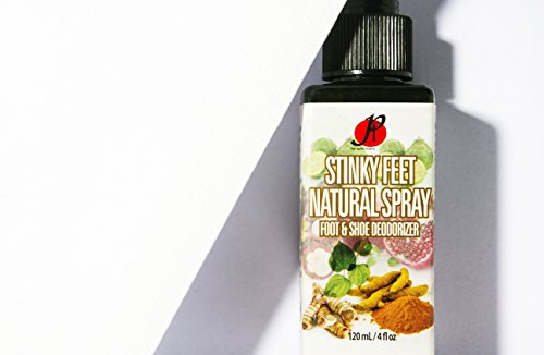 Shoes Deodorizer | Natural Spray for Stinky Foot Odor Eliminator | 18 Thai Herbs,Fight Bacteria,Fungi causing Smelly feet | Athlete's foot