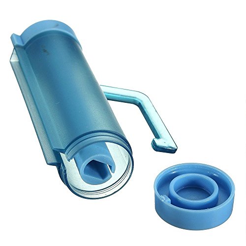Sky Fish Squeezer Plastic Rolling Tube Toothpaste Dispenser Toothpaste Holder Toothpaste Press Holder Suitable for cosmetics and toothpaste and so on blue