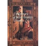 Front cover for the book The Dictionary of Irish Family Names by Ida Grehan