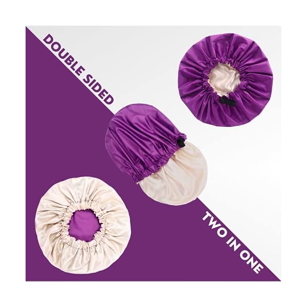 Dusjhet-Shower-Cap--4-pcs-Large-Shower-Cap--38-cm-Extra-Large-Shower-Cap-for-Women--Waterproof-Polyester-Design-with-Inner-Satin-Layer-Adjustable-Shower-Cap-with-Buckle-and-Tightening-Belt Dusjhet Shower Cap – 4 pcs Large Shower Cap – 38 cm Extra Large Shower Cap for Women – Waterproof Polyester Design with…