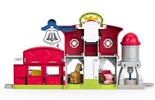 41bIXYOum4L - Fisher-Price Little People Caring for Animals Farm Playset