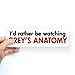 CafePress - Grey's Anatomy Fan Sticker (Bumper) - 10