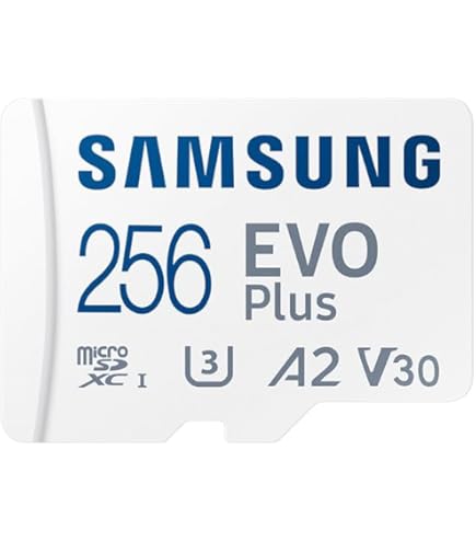 Samsung 256GB EVO Plus Class 10 UHS-I microSDXC U3 with