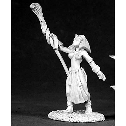 Reaper Miniatures Egyptian Sorceress #02485 Dark Heaven Legends Unpainted Metal