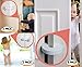 8pk - Finger Pinch Guard - 4pk. Baby Proofing Doors Made Easy with Soft Yet Durable Foam Door Stopper. Prevents Finger Pinch Injuries, Slamming Doors, and Child or Pet from, Child Safety Cabinet Lock