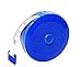 Pengxiaomei 2 Piece Retractable Measuring Tape, 60-Inch 1.5 Meter Soft Tape Measure, Blue Body Tailor Sewing Craft Cloth Dieting Measuring Tape