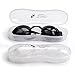 The Friendly Swede Swim Goggles for Women & Men - Anti Fog Swimming Goggles w Nose Pieces & Case; Pool Goggles for Swimming