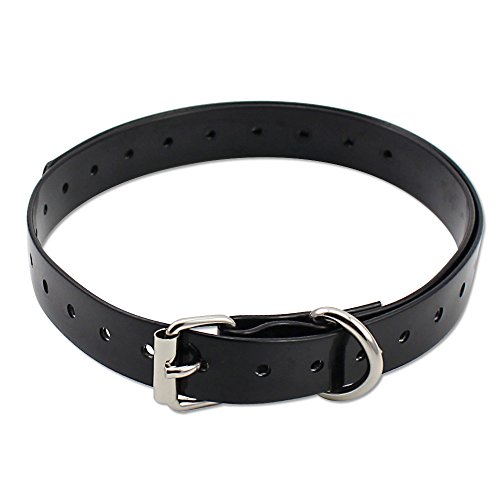 Petrainer Black TPU Dog Collar Replacement dog collar for PET998DB/PET998DBB/PET916/PET998N/PET916N