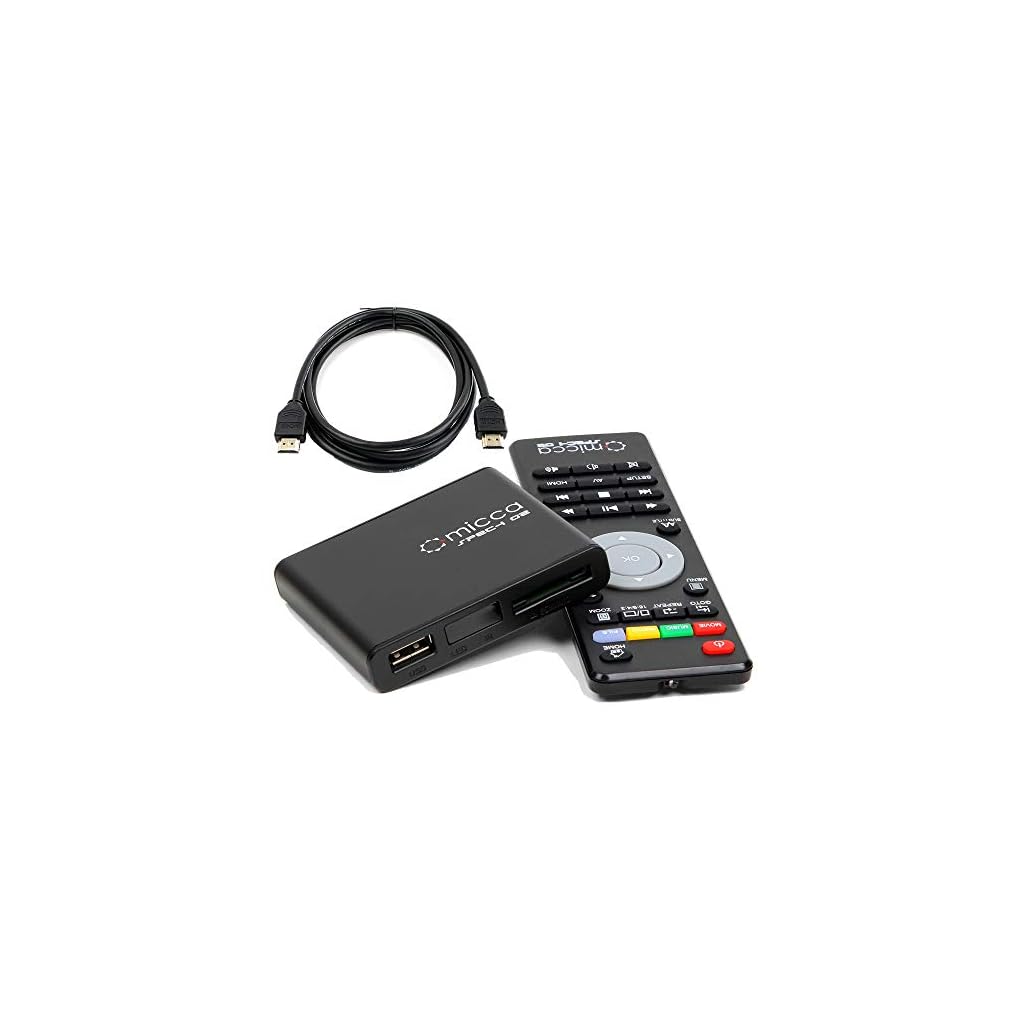 Micca Speck G2 Portable Compact Digital Media Player 1080p FullHD