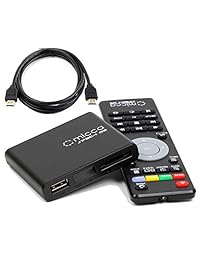 Micca Speck G2 Portable Compact reproductor de medios digitales Cable HDMI de 1080p Full HD W Negro