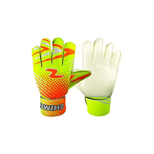 Bestmemories Children's Goalkeeper Professional Gloves with Finger Protector Men's and Women's Soccer Goalkeeper Gloves Goalkeeper Gloves for Sports Exercise