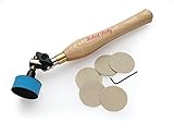 Robert Sorby H9086 Sandmaster Bowl Sanding Tool with 2" Diameter Pad 10 1/2 " Overall Length 410