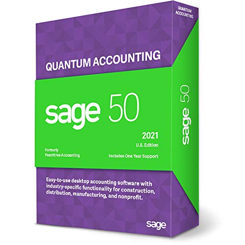 Sage Software Sage 50 Quantum Accounting 2021 U.S. 2User Accounting