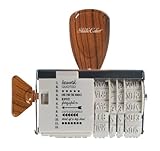 American Crafts Roller Date Decorative Stamp, Studio Calico