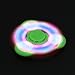 Malltop LED Light Fidget Spinner - High Speed Tri-Spinner Single Finger Decompression EDC Focus Gyro (Green)