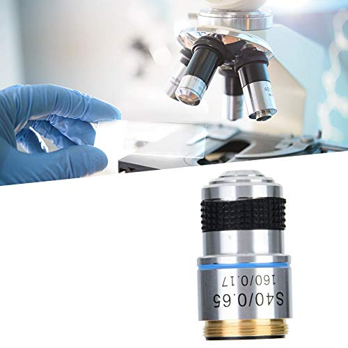 Achromatic Objectives Lens, 40X 160/0.17 Durable Biological Microscope Achromatic Objectives Lens Replacement Accessories for Biological Microscope - Thumbnail 2