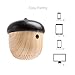 AVWOO Portable Nut Bluetooth Speaker Ultra Mini Size Crystal Clear Sound for iPhone Android Tablets