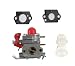 MOTOKU Carburetor for Craftsman Poulan Weedeater Husqvarna PP025 PP125 PP25E PP325 P4500 P4500F Trimmer PP258TP PP133 PP125 Carb primary