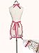 New Kitchen Women Floral Printed Pocket Fashion Kitchen Cooking Apron with Adjustable Neck Strap & Waist Ties