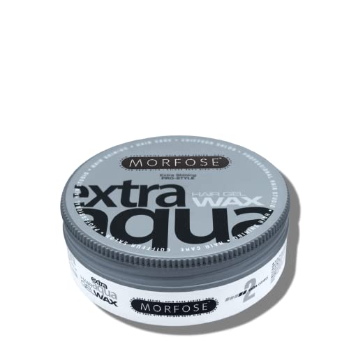 Morfose Extra Aqua Hair Gel Wax with Shiny and Strong Hold, Manage