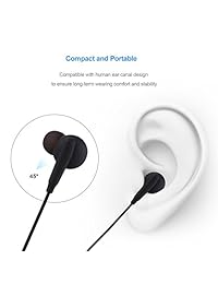 ELFMIC   Auriculares de diadema con sonido envolvente 3D, auriculares estéreo de audio digital con USB tipo C con graves pesados en los oídos para Android Oneplus Samsung Huawei