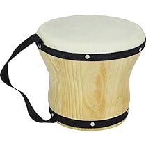 Rhythm Band Bongos Single Medium 6 in. H x 5-1/2 in. Dia.
