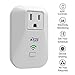 KMC WiFi Mini Smart Plug with Energy Monitoring and Schedule Timer Function, No Hub Required, Remote Control Light Switch Compatible with Alexa Echo and Google Assistant (5 Pack)