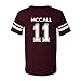 Adult McCall 11 Beacon Hills Lacrosse 2-Sided Jersey (Small) Maroon