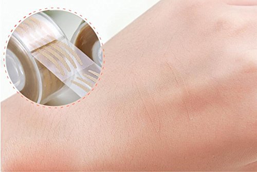 image for UPSTORE 300Pairs Portable Breathable Natural Invisible Single Sided Do
