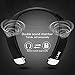 LIUHE [Newest V5.0] Bluetooth Headphones Speaker 2 in 1 Neckband Portable Wireless Headset Wearable Speaker True Stereo Sound Sweatproof Headphones with Retractable Earbuds Built-in Microphone