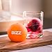 Bizz Ice Sphere Molds (4-Pack) Smooth, Round Balls for Whiskey, Scotch, Cocktails and Non-Alcoholic Beverages, Fun, Reusable, Ecofriendly and Freezer Safe