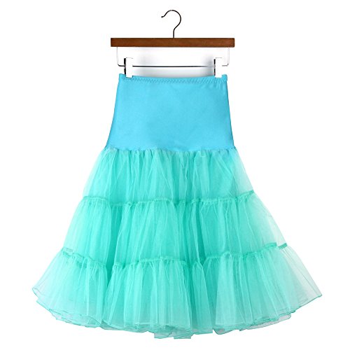 iYBUIA Womens High Waist Pleated Short Skirt Adult Tutu Dancing Skirt