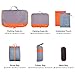 LANGRIA 7 Set Waterproof Packing Cubes Organizers for Travel Luggage Suitcase Bag for Underwear Shirts Trousers Shoes Toiletry